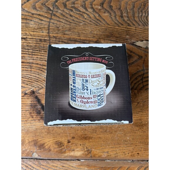 Supreme Court Heat Changing Mug - Add Coffee or Tea to Reveal the Winners New - Picture 6 of 7
